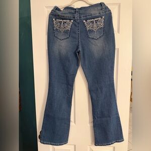Classic Women's Blue Flare Jeans